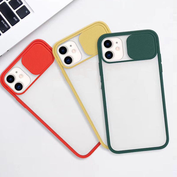 Funda Protectora con Lente Esmerilado para Teléfono