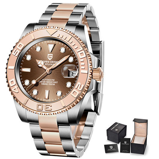 Reloj Automático de Acero Inoxidable Resistente al Agua para Hombre - Image 21