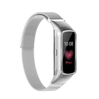 Pulsera Deportiva Inteligente Resistente al Agua con Correa Metálica