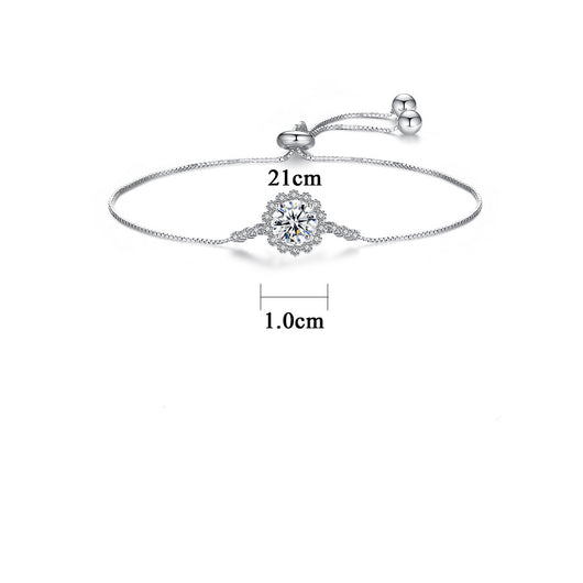 Pulsera de Diamante Moissanita de 1 Quilate - Image 8
