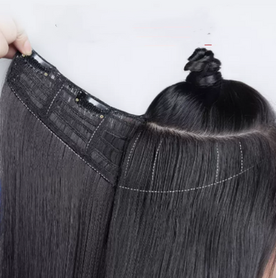 Extensión de Cabello Liso Largo sin Marcas - Image 7