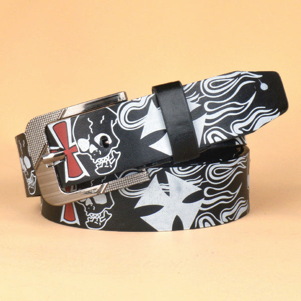 Cinturón Calavera para Adolescentes - Estilo Urbano Juvenil