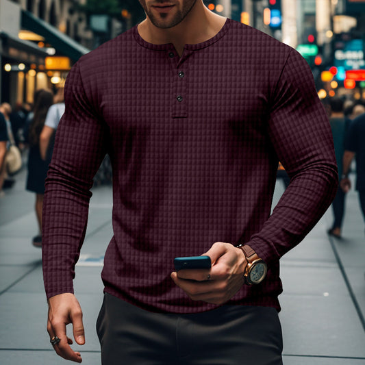 Chaqueta Casual Deportiva Jacquard Cuadros Pequeños para Hombre - Image 2