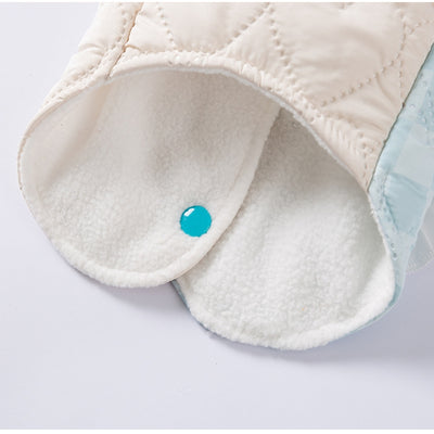 Abrigo Acolchado para Mascotas con Bolsillo y Diseño Cuadriculado - Invierno Cálido - Image 7