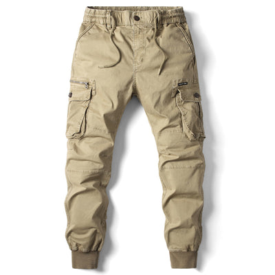 Pantalones de Trabajo Slim Fit Multibolsillos para Hombre - Image 11