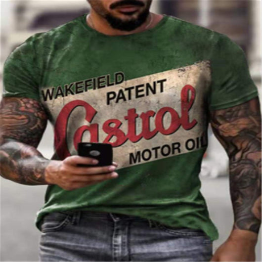 Camiseta Clásica para Hombre - Manga Corta Cómoda y Versátil - Image 4