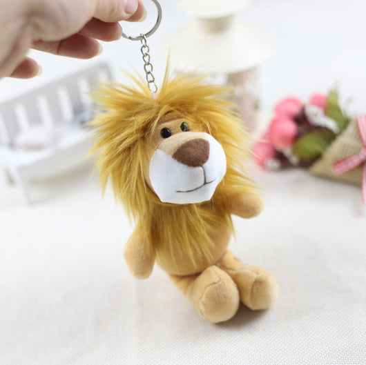 Llavero Peluche Animales Adorables - León, Jirafa e Hipopótamo - Image 9