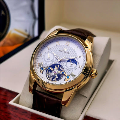 Reloj Mecánico Automático para Hombre con Diseño Hueco Luminoso - Image 7