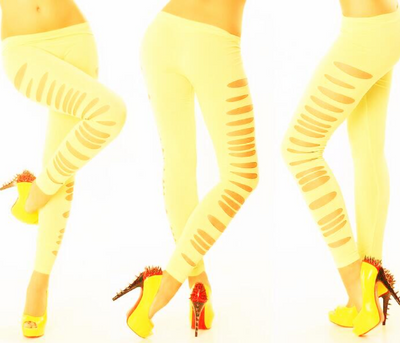 Leggings de Largo Tres Cuartos con Aberturas Laterales - Image 4