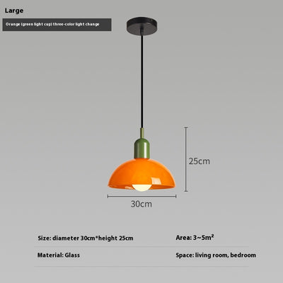 Lámpara Colgante Bauhaus Retro de Cristal para Restaurante - Image 21
