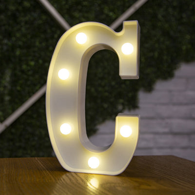 Letrero LED Luminoso Alfabeto 26 Letras - Lámpara Decorativa de Neón - Image 46