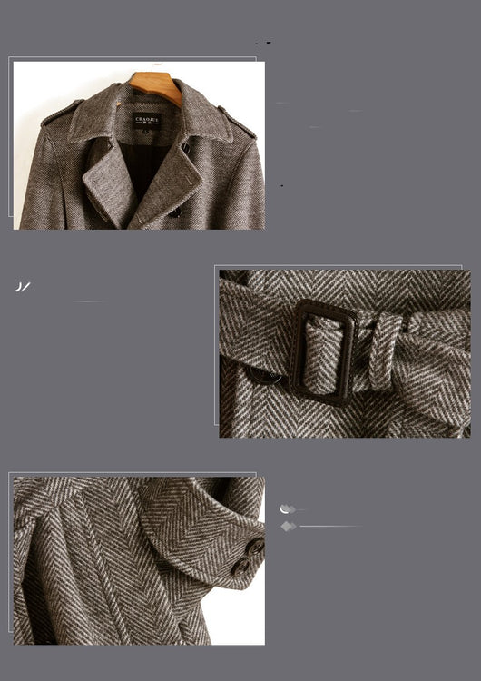 Abrigo de Lana Cruzado: Elegancia Atemporal - Image 6