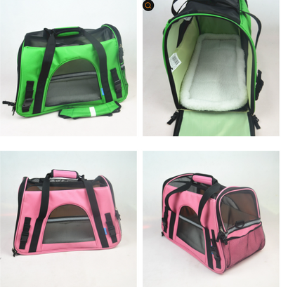 Bolsa de Transporte para Mascotas Respirable con Correa de Moda - Image 16