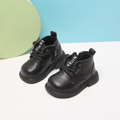 Botas de Invierno para Niños con Suela Blanda - Zapatos Cálidos y Cómodos
