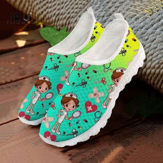 Zapatos Planos con Punta Redonda y Diseño Infantil para Mujer - Image 3