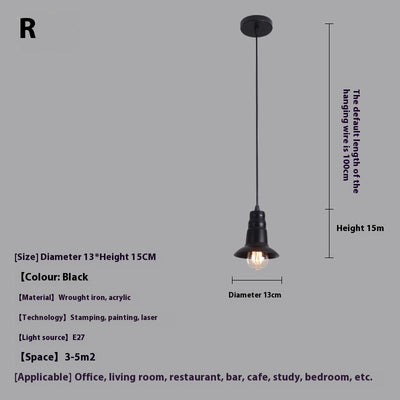 Lámpara Colgante Minimalista de Diseño Moderno para Restaurante y Bar - Image 20
