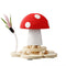 Independent Packaging Red Mushroom Turntable Toy