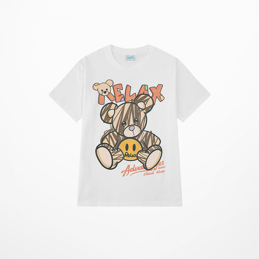 Playera Holgada Tendencia Viral con Mangas de 5 Puntos - Image 2