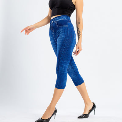 Jeans Slim Fit Levanta Glúteos con Estampado y Tela Elástica - Image 23