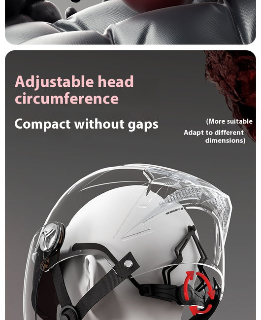 Casco Motociclista Abatible de Protección Solar para Todas las Estaciones - Image 17