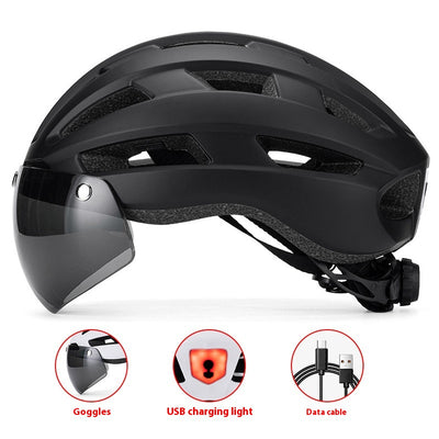 Casco Ciclista con Gafas Magnéticas y Lentes Fotocromáticas - Image 11