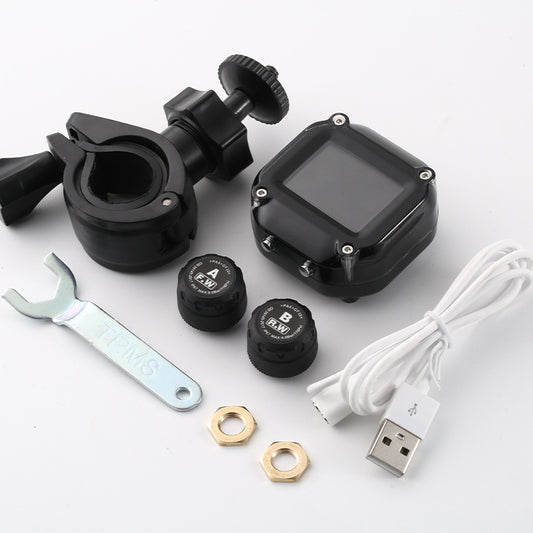 Sistema de Monitoreo de Presión de Llantas Inalámbrico para Motocicleta