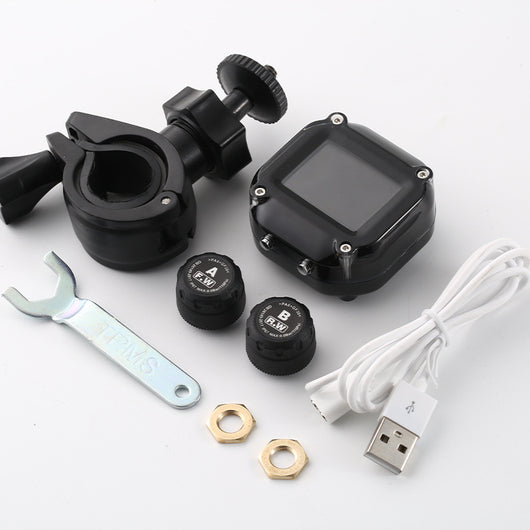 Sistema de Monitoreo de Presión de Llantas Inalámbrico para Motocicleta