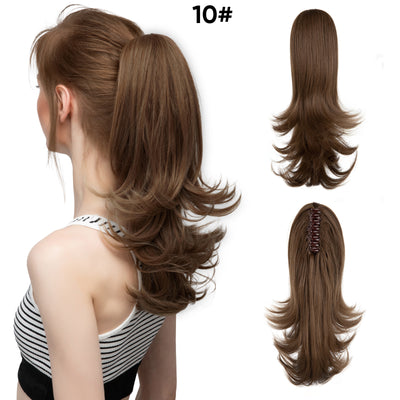 Peluca de Seda Larga con Ondas Suaves para Mujer - Image 18
