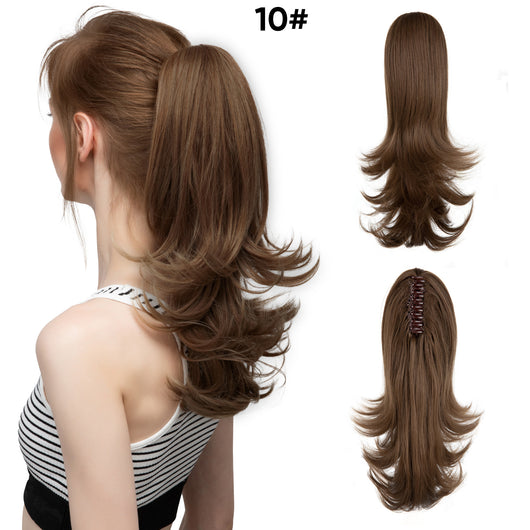 Peluca de Seda Larga con Ondas Suaves para Mujer - Image 18