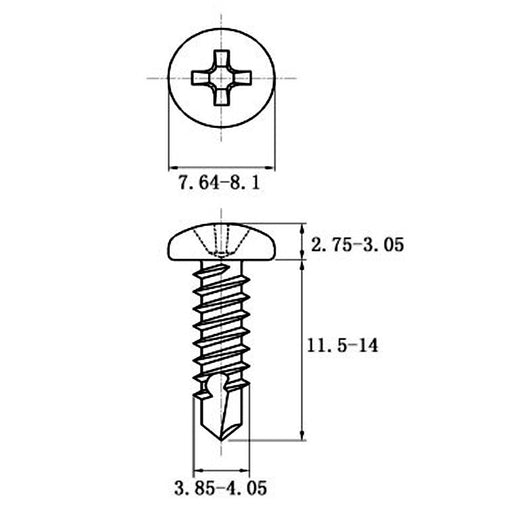 Tornillos de Acero Inoxidable con Espiga Helicoidal y Ranura Phillips - Image 10