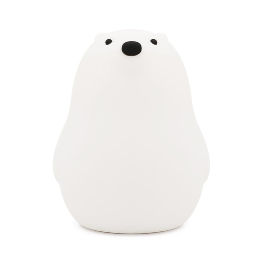Luz Nocturna Suave Osito Blanco - Lámpara LED Silicona para Dormir - Image 7
