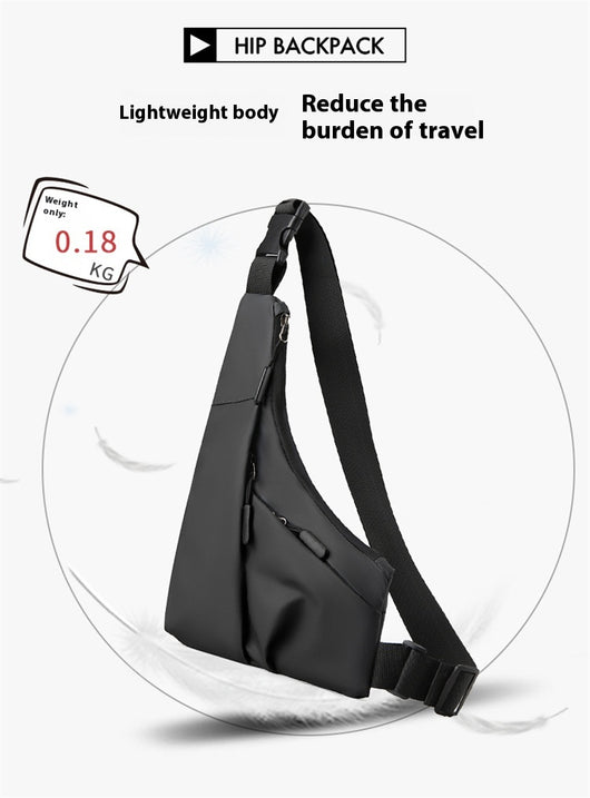 Bolsa Cruzada Triangular para Hombre - Casual y Funcional - Image 32