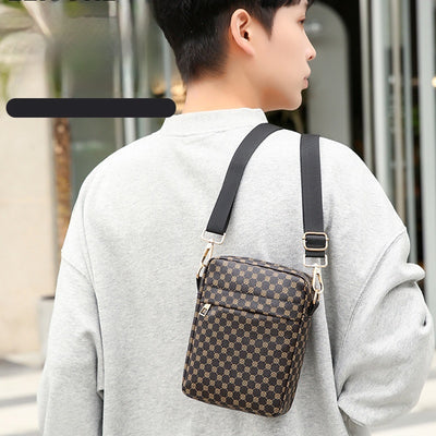 Bolsa Bandolera Minimalista Unisex con Monedero Integrado