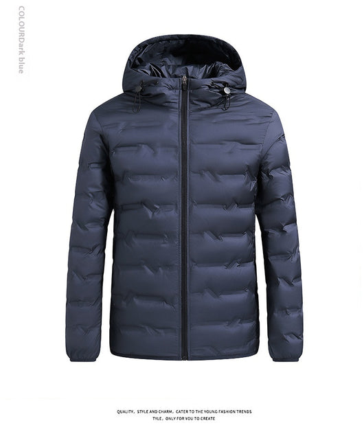 Chaqueta Acolchada de Plumón para Parejas - Abrigo Térmico y Cálido - Image 34