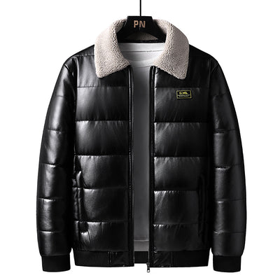 Chaqueta de Invierno para Hombre con Cuello Solapa Acolchada - Image 10