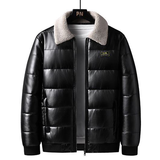 Chaqueta de Invierno para Hombre con Cuello Solapa Acolchada - Image 10