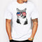 Camiseta Manga Corta 3D Cuello Redondo para Hombre - Tallas Grandes