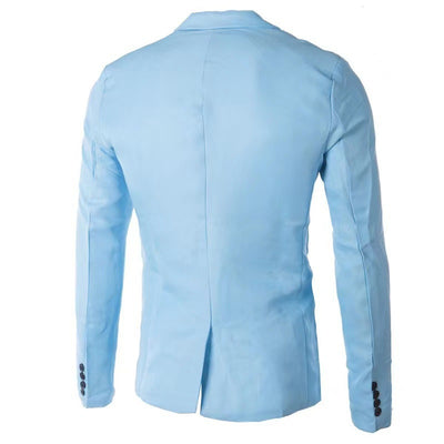 Saco Casual de Botón Simple para Hombre - Corte Moderno - Image 29
