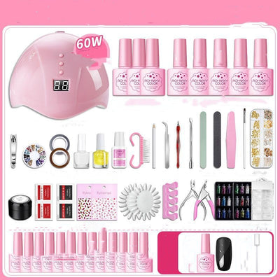 Kit Completo de Manicura Profesional con Pegamento para Uñas - Set de Herramientas para Principiantes - Image 9