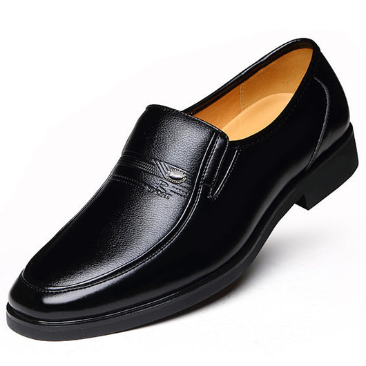 Sandalias Huecas de Cuero Transpirable para Hombre Adulto Mayor - Image 9