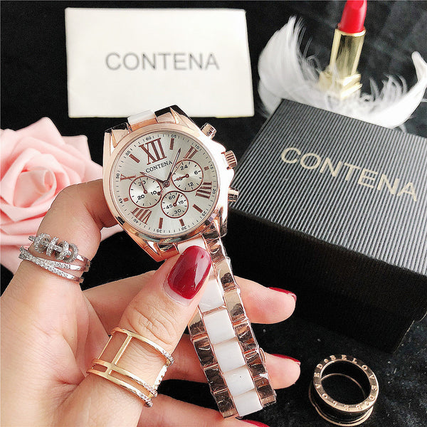 Reloj de Cuarzo para Mujer con Diamantes - Elegancia y Estilo