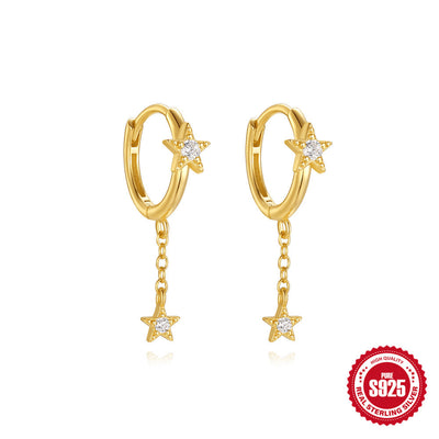 Aros de Plata Esterlina 925 Diseño Retorcido XINGX - Image 5