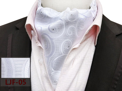 Bufanda Jacquard de Poliéster Estilo Británico para Hombre - Image 34