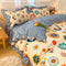 Juego de Cama Estilo Jardín Americano con Girasoles