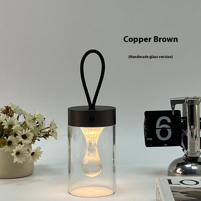 Lámpara Camping Recargable con Diseño Gota de Agua - Luz Nocturna Portátil - Image 7