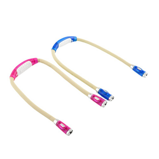 Lámpara LED Frontal Portátil para Lectura - Luz Ajustable con Cuelga Cuello - Image 8