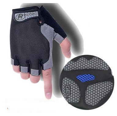 Guantes de Medio Dedo de Seda de Hielo con Diseño de Mariposa - Image 4