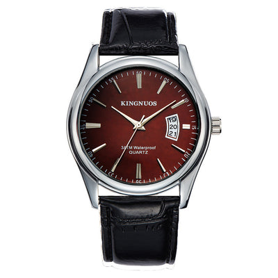 Reloj de Acero Inoxidable Resistente al Agua con Calendario para Hombre - Image 5