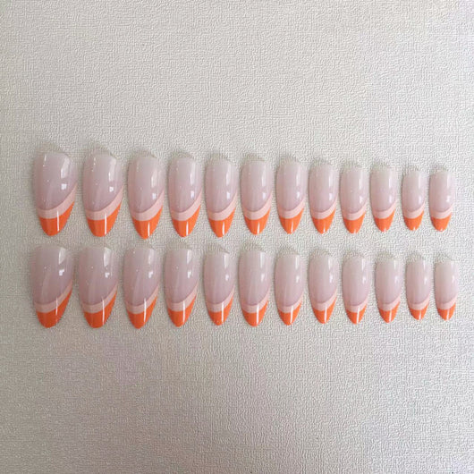 Parches de Uñas Francesas Removibles - Diseño Elegante y Duradero - Image 6