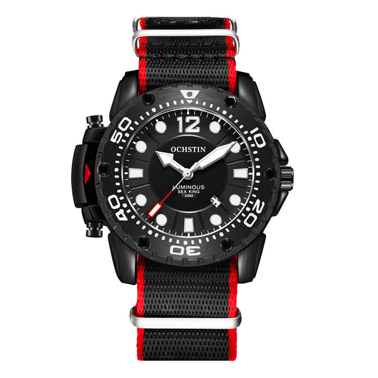 Reloj Deportivo Hombre con Correa Táctica Impermeable y Esfera Luminosa - Image 5